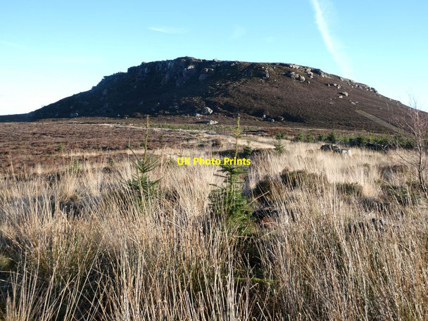 Photo 6"x4" Moorland to the west of Simonside summit Great Tosson c2022