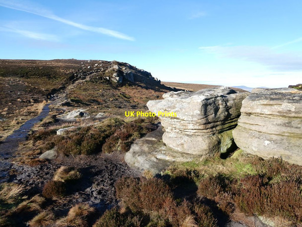 Photo 6"x4" Summit ridge of the Simonside Hills Great Tosson c2022