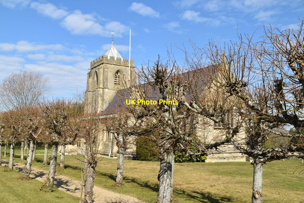 Photo 6"x4" Church of All Saints Danehill c2021