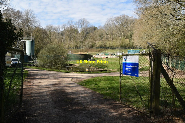 Photo 6"x4" Sewage works Danehill c2021