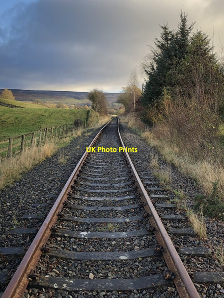 Photo 6"x4" Disused Railway Eastgate\/NY9538 c2021