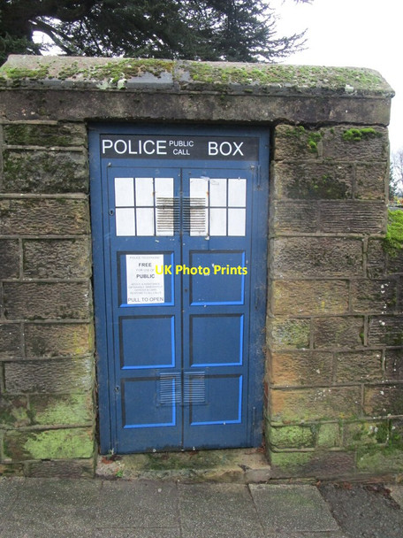 Photo 6"x4" Police Box, Belper Belper c2022