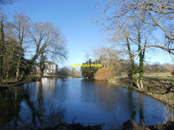 Photo 6"x4" Lake, Preston Court Elmstone\/TR2560 c2022