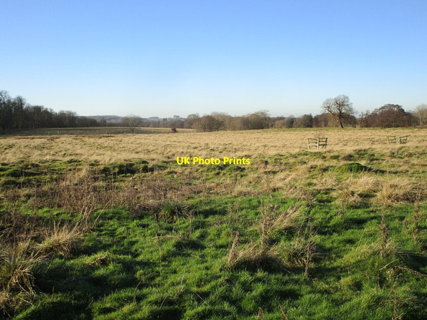 Photo 6"x4" Ridge and furrow, Belton Park Belton\/SK9239 c2022