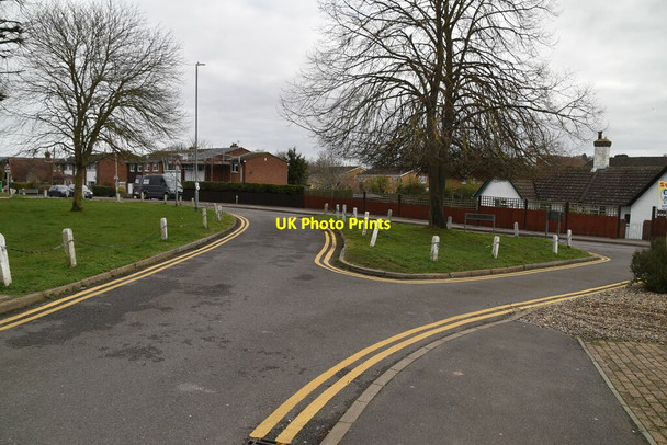 Photo 6"x4" Brampton Field Ditton\/TQ7157 c2021