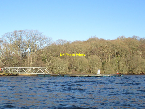 Photo 6"x4" Pier, Port Bawn Balmaha c2022