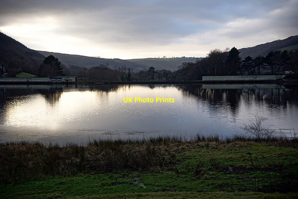 Photo 6"x4" Cwm Rheidol Reservoir on a January afternoon Aberffrwd\/SN6878 c2022