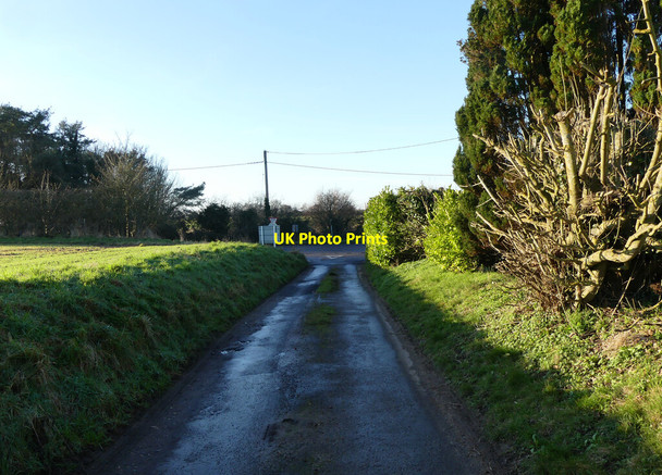 Photo 6"x4" Junction of Church Loke and A140 Roughton\/TG2137 c2022