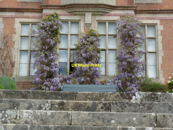 Photo 6"x4" The front of Hodnet Hall Hodnet c2013 P1