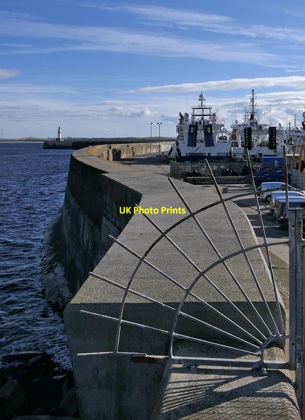 Photo 6"x4" Balaclava Pier, Fraserburgh, Aberdeenshire Fraserburgh c2021