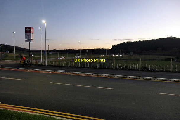 Photo 6"x4" The A487 road Bow Street\/SN6284 c2022