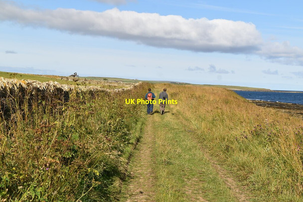 Photo 6"x4" Battery walk Castletown\/ND1967 c2021