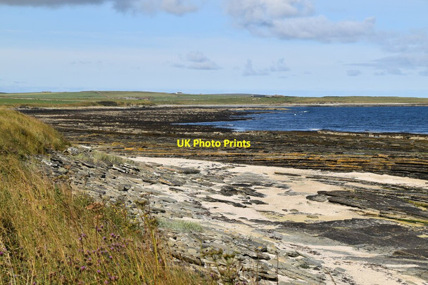 Photo 6"x4" Flagstone foreshore Castletown\/ND1967 c2021
