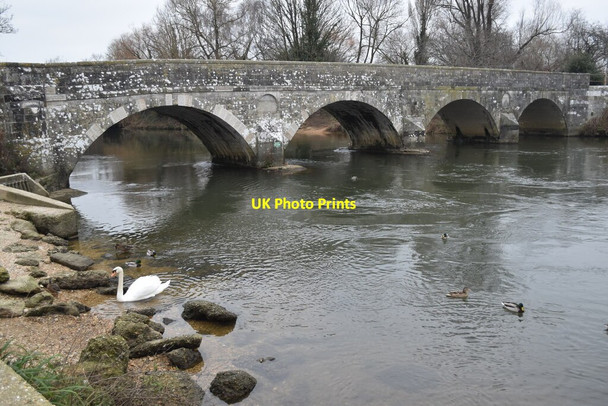 Photo 6"x4" Iford Bridge Christchurch\/SZ1592 c2022