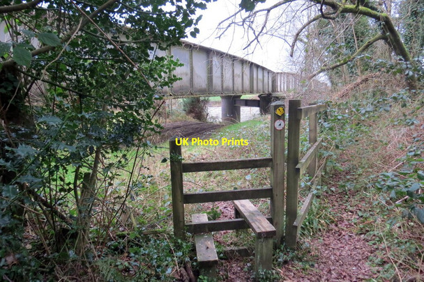 Photo 6"x4" Llwybr ger Llwynjack \/ Path near Llwynjack Llandovery\/Llanymddyfri c2022