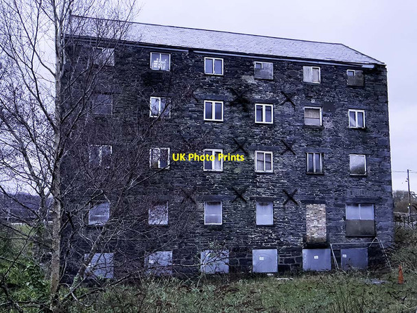 Photo 6"x4" Snowdon Mill Porthmadog c2022