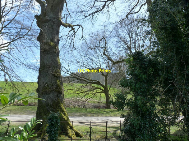 Photo 6"x4" Chirk Castle from the picnic area Bronygarth c2015