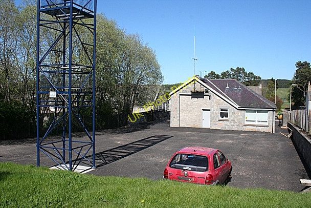 Photo 6"x4" Tomintoul Fire Station Tomintoul\/NJ1618 c2009