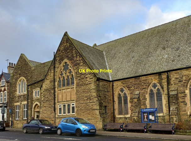 Photo 6"x4" Filey, Methodist church Filey c2021