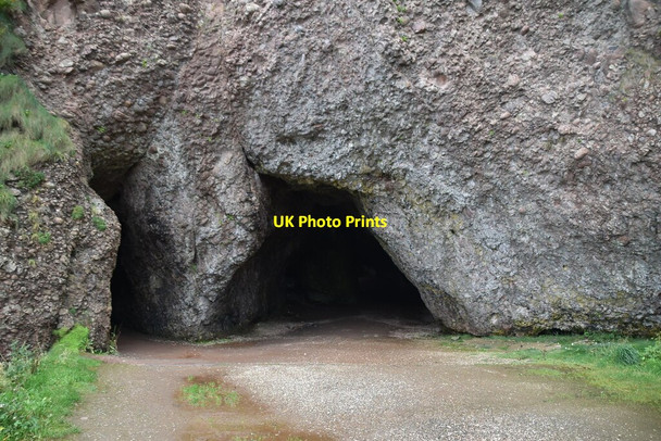 Photo 6"x4" Caves of Cushendun Cushendun c2021