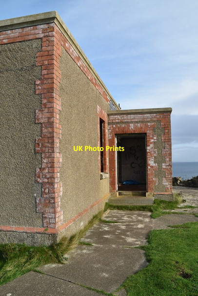 Photo 6"x4" Lookout post, Torr Head Cushendun c2021