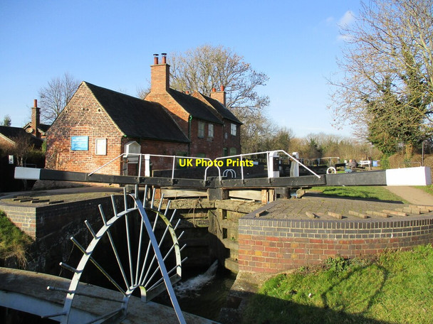 Photo 6"x4" Sandiacre Lock, Erewash Canal Long Eaton c2022