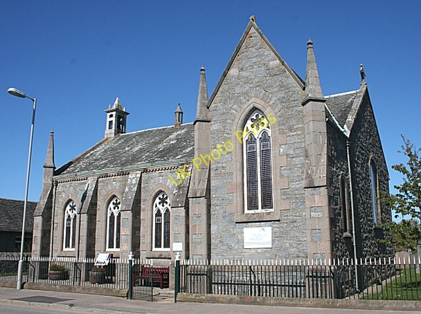 Photo 6"x4" Tomintoul Church of Scotland Tomintoul\/NJ1618 c2009