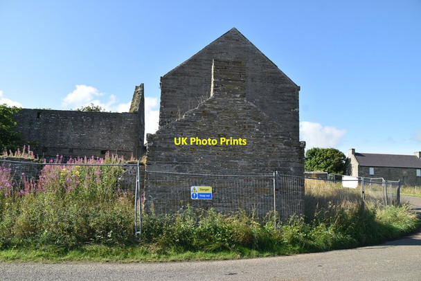Photo 6"x4" Ruins, Castlehill Castletown\/ND1967 c2021