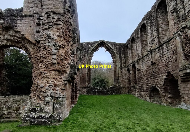 Photo 6"x4" The ruined chancel at Lilleshall Abbey Lilleshall c2022