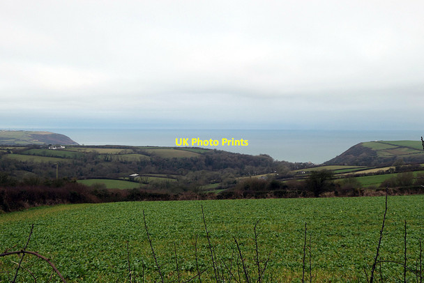Photo 6"x4" The coast near Aberporth Tresaith c2022