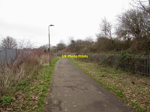 Photo 6"x4" Innocent Cycle Path Edinburgh c2022