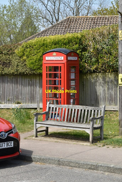 Photo 6"x4" Telephone kiosk, Horsted Keynes Horsted Keynes c2021
