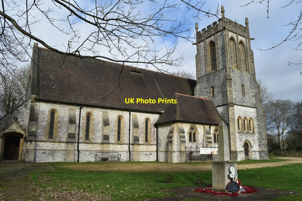Photo 6"x4" St Edward's Church, Netley Netley c2022