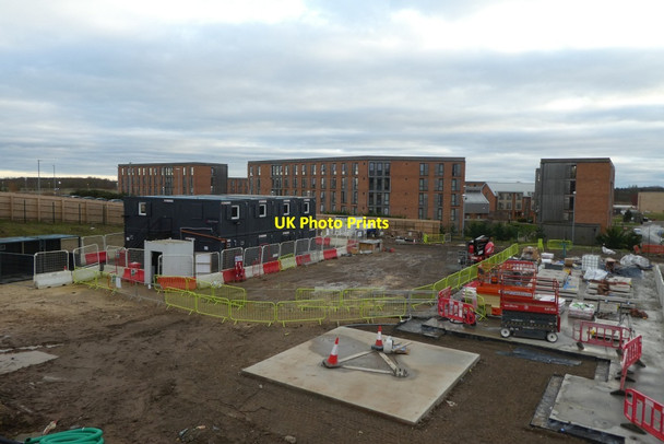 Photo 6"x4" Construction works on the Energy Centre Grimston\/SE6451 c2022