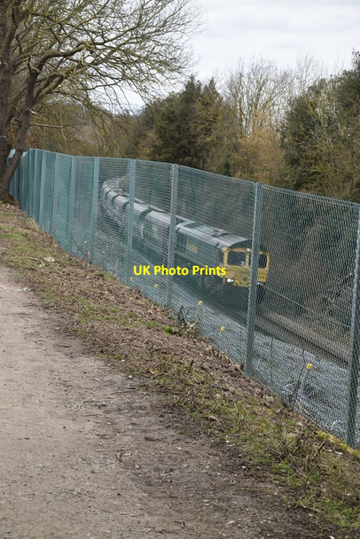 Photo 6"x4" Freight Train Barming Heath c2021