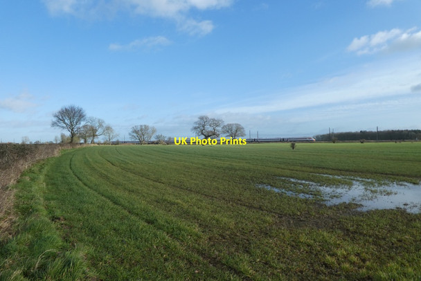 Photo 6"x4" Fields beside Earfit Lane Colton\/SE5444 c2022