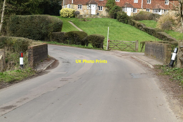 Photo 6"x4" Battle Road bridge Cackle Street\/TQ6919 c2021