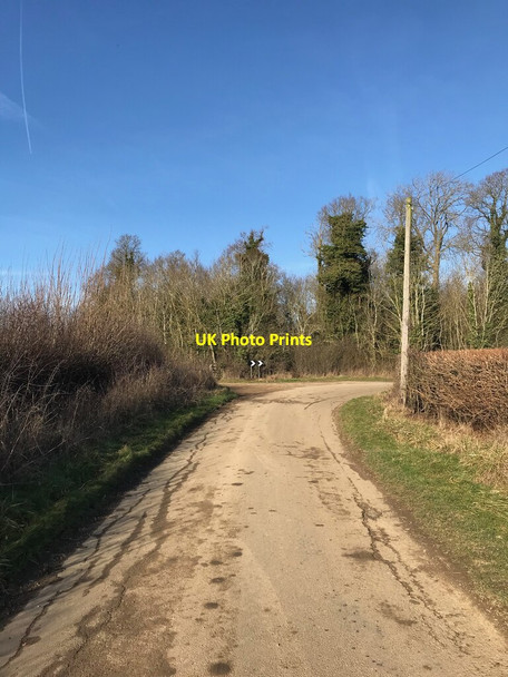 Photo 6"x4" On Sudborough Road Slipton c2022