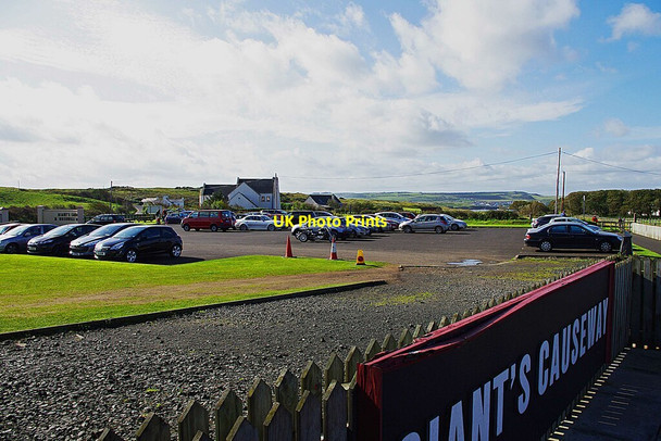 Photo 6"x4" Car park, Giant's Causeway Station, Giant's Causeway & Bushmills Railway Portballintrae c2011