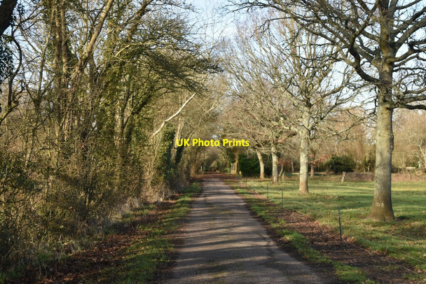 Photo 6"x4" Bridleway towards Bagman\u00e2\u0080\u0099s Farm Wigbeth c2022