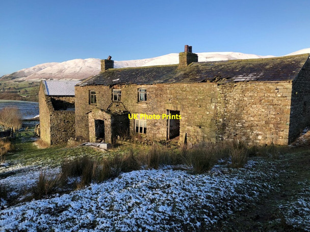 Photo 6"x4" Abandoned Farmhouse at Sarthwaite Hollins\/SD6791 c2022