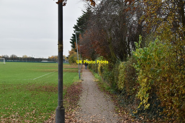 Photo 6"x4" Footpath to Fairlop Chigwell c2021