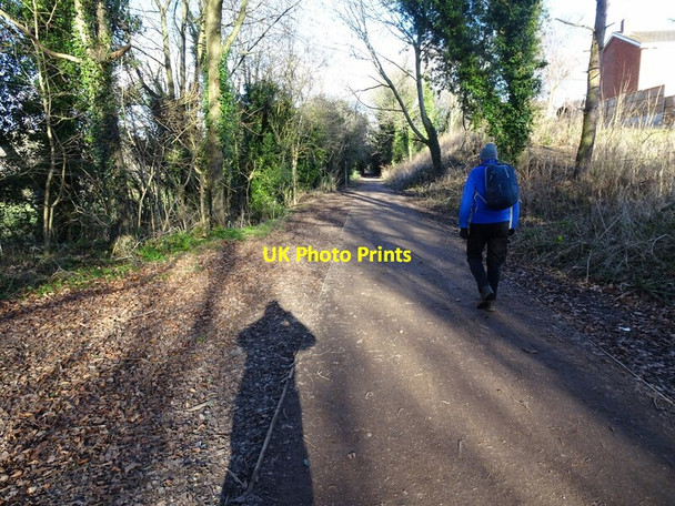 Photo 6"x4" Compton Path Compton\/SO8898 c2022