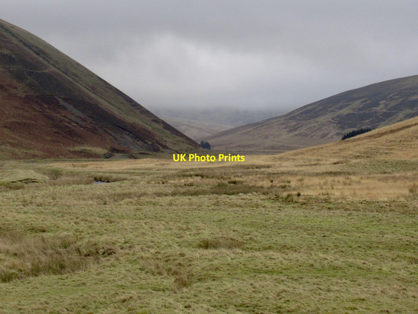 Photo 6"x4" View towards Hare Cleuch, Midlock Water Crawford\/NS9520 c2022