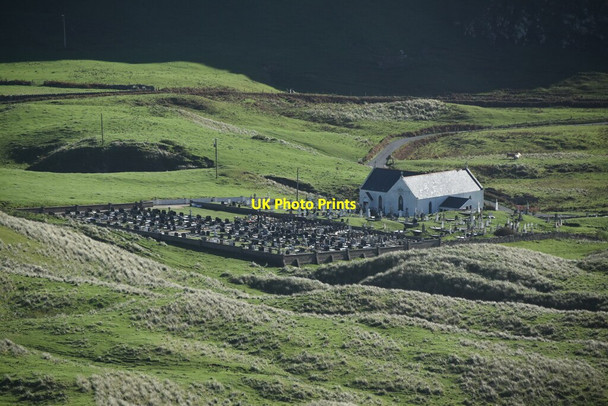 Photo 6"x4" Cemetery, Malin Parish Church Lag\/C4352 c2021