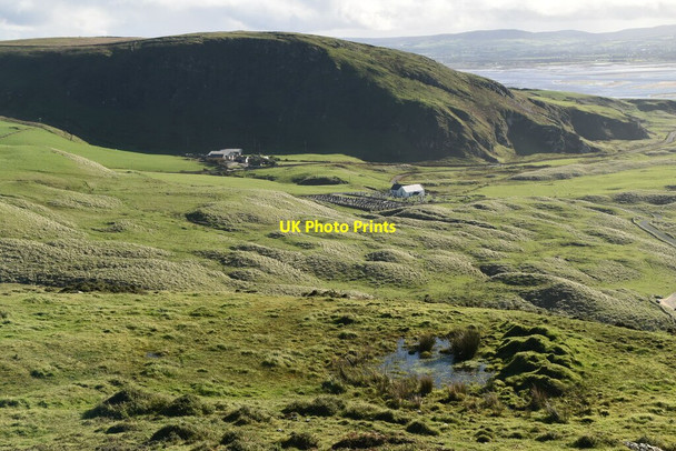 Photo 6"x4" Sand dunes, church and cemetery Lag\/C4352 c2021