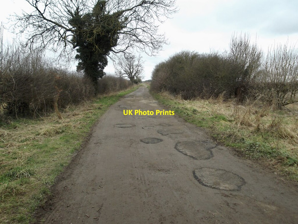 Photo 6"x4" Mask Lane Newton upon Derwent c2022