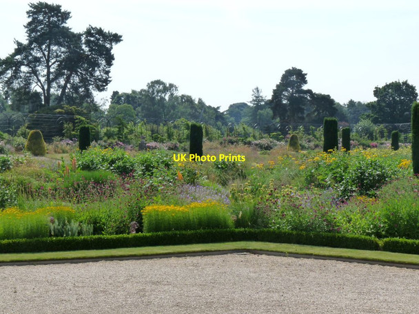 Photo 6"x4" The end of the Italianate garden Knowl Wall c2014
