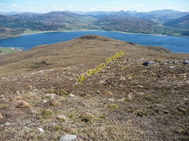 Photo 6"x4" East ridge of Ben Aslak Kylerhea\/Caol Reatha c2009