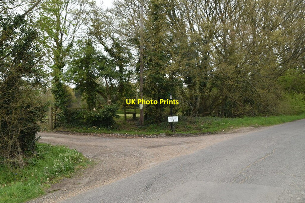 Photo 6"x4" Track to Thornden Hearnden Green c2021